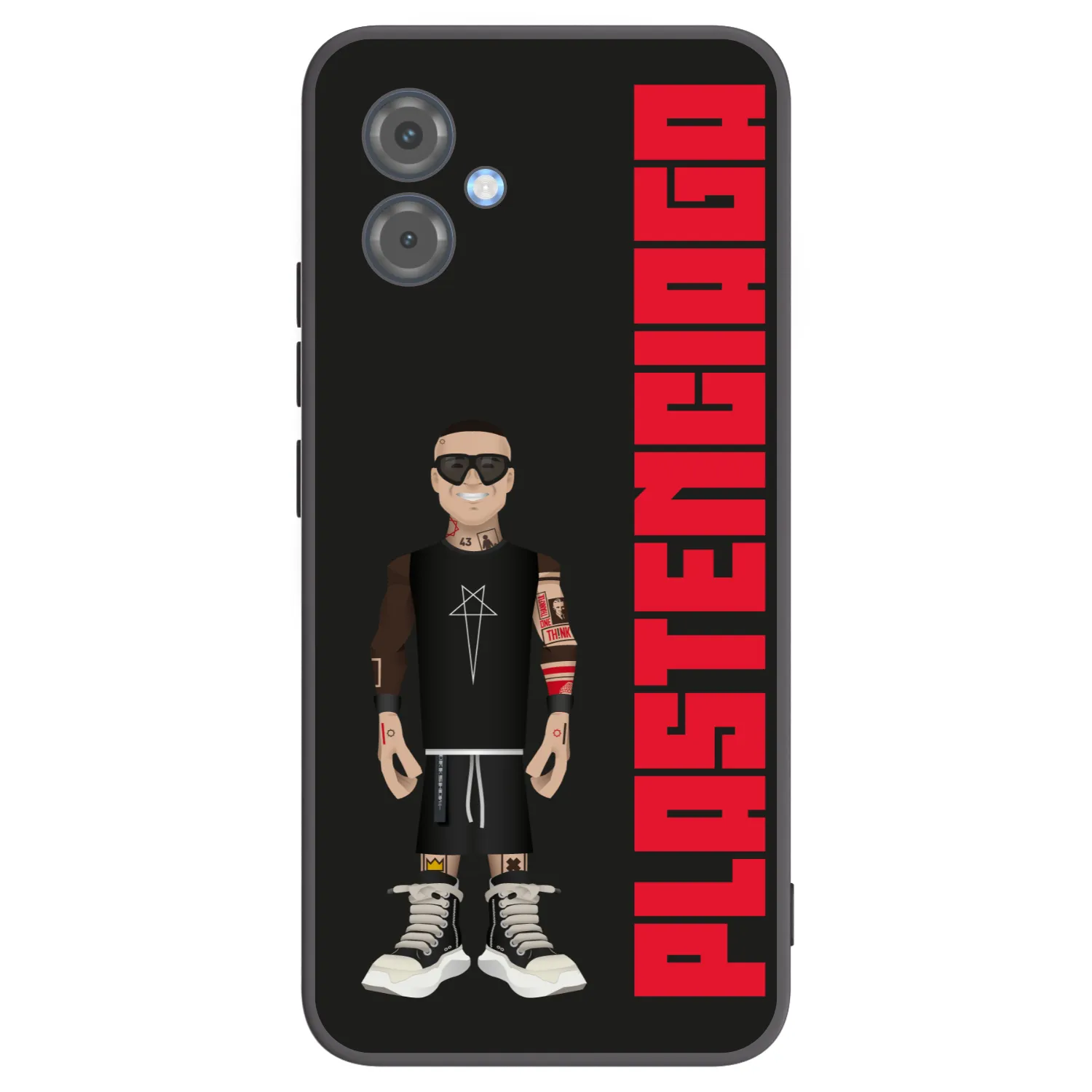 Picasee silikonski črni ovitek za Motorola Moto G14 - Tomáš Rajchl