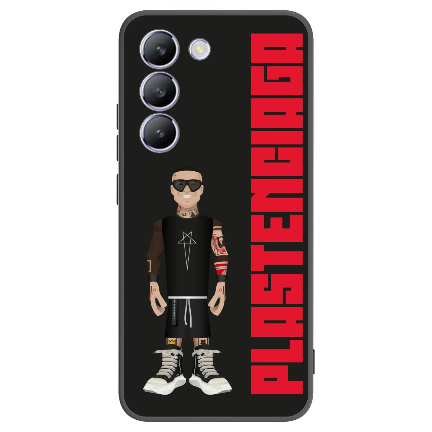 Picasee silikonski črni ovitek za Vivo V40 SE 5G - Tomáš Rajchl