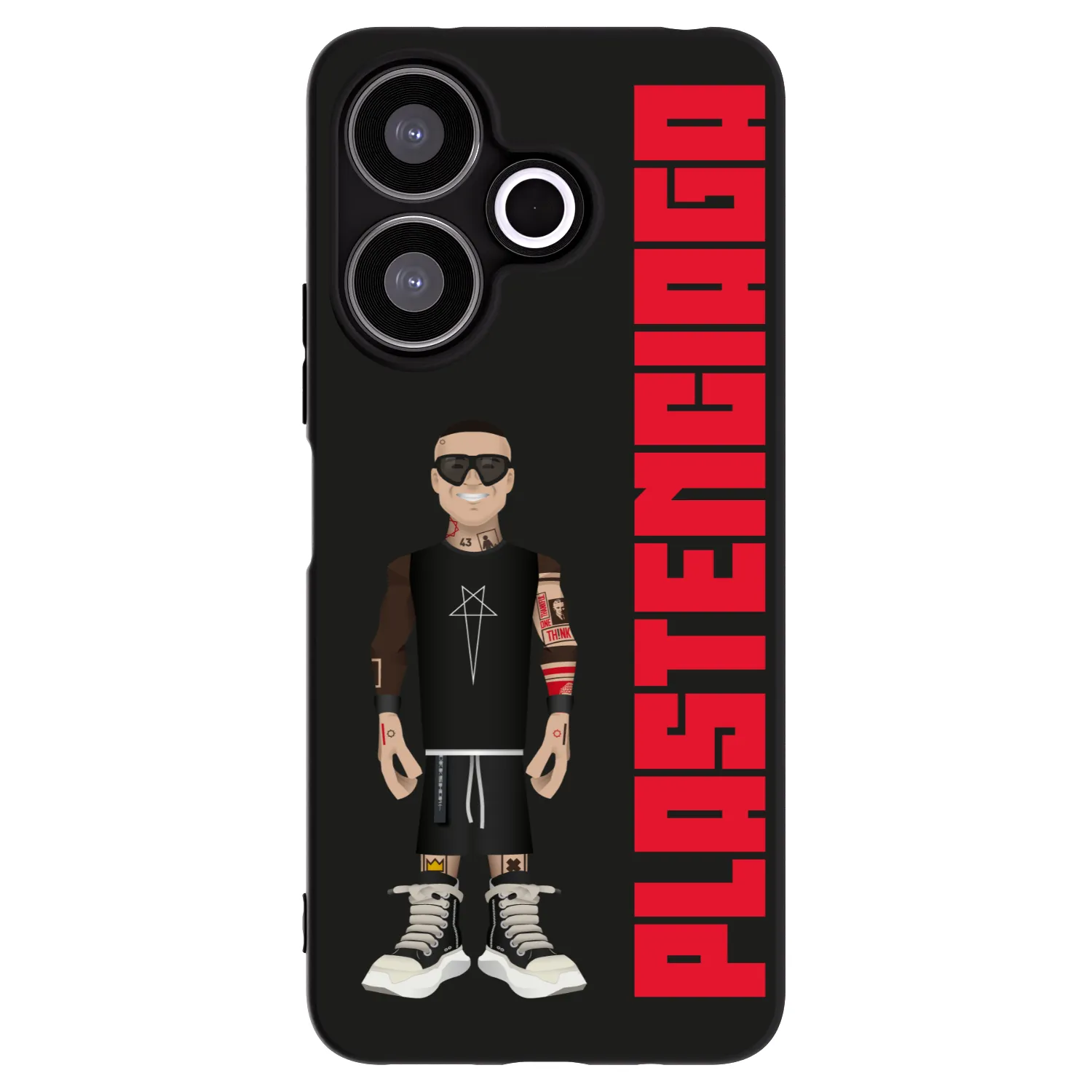 Picasee silikonski črni ovitek za Xiaomi Redmi 13 4G - Tomáš Rajchl
