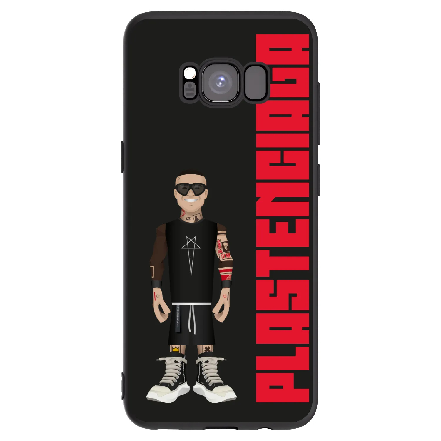 Picasee silikonski črni ovitek za Samsung Galaxy S8 G950F - Tomáš Rajchl