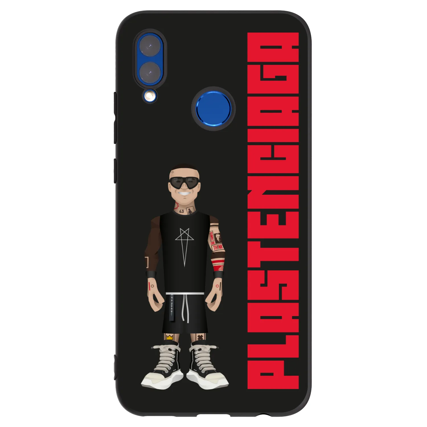 Picasee silikonski črni ovitek za Huawei P Smart 2019 - Tomáš Rajchl