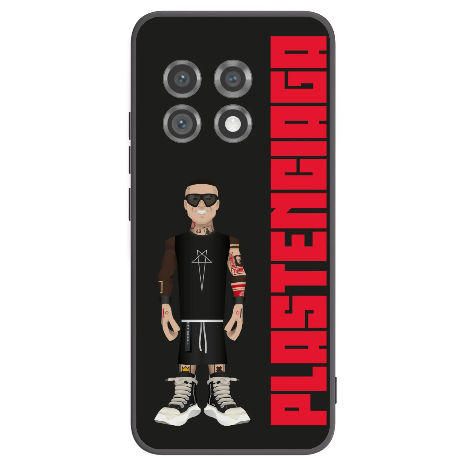 Picasee silikonski črni ovitek za OnePlus 11 5G - Tomáš Rajchl