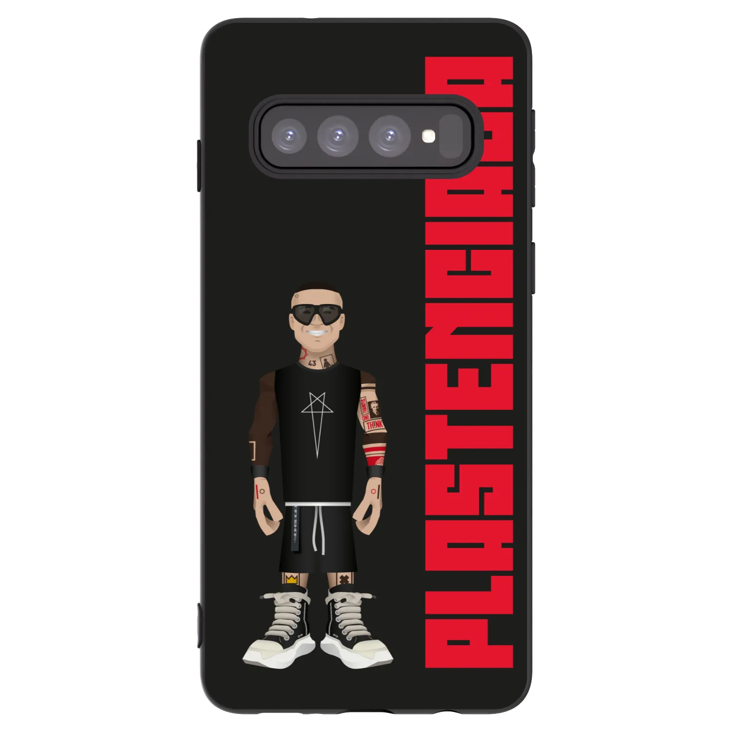 Picasee silikonski črni ovitek za Samsung Galaxy S10 G973 - Tomáš Rajchl