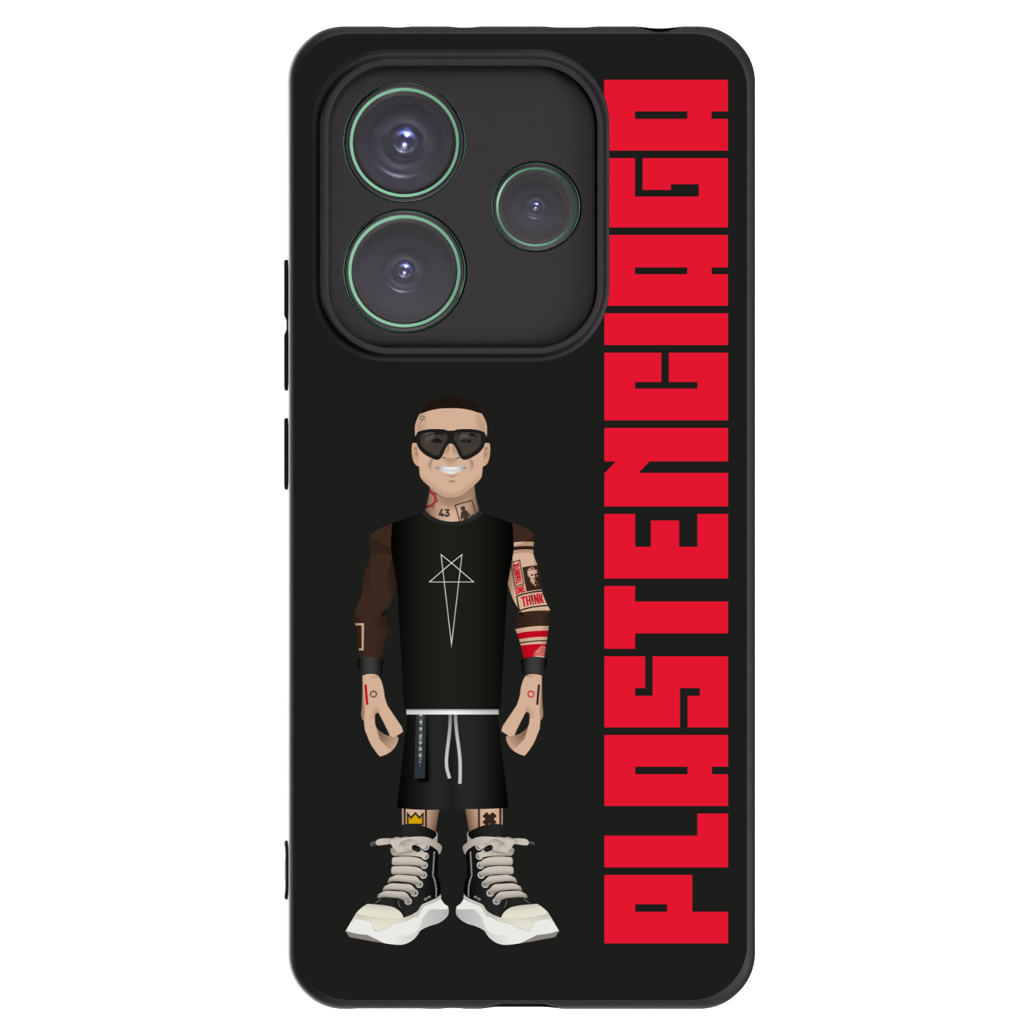 Picasee silikonski črni ovitek za Xiaomi Redmi Note 14 5G - Tomáš Rajchl