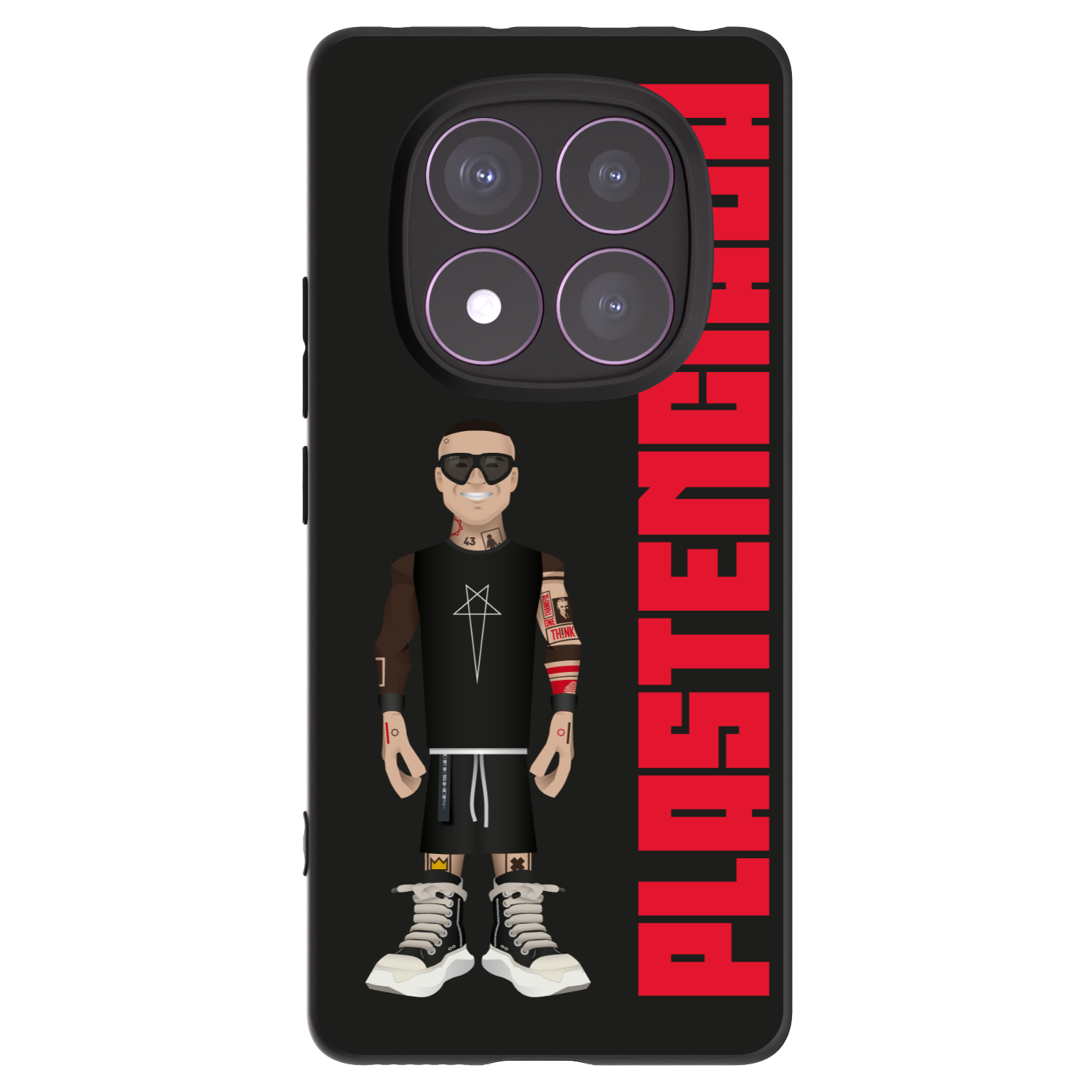 Picasee silikonski črni ovitek za Xiaomi Redmi Note 14 Pro 4G - Tomáš Rajchl
