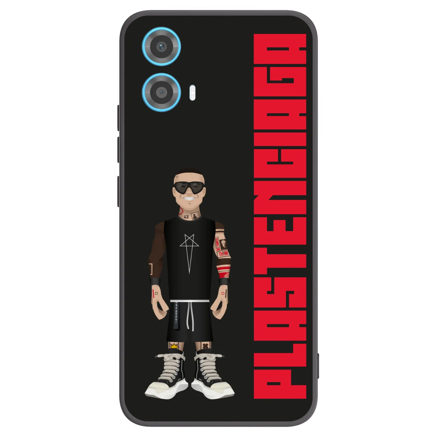 Picasee silikonski črni ovitek za Motorola Moto G34 5G - Tomáš Rajchl
