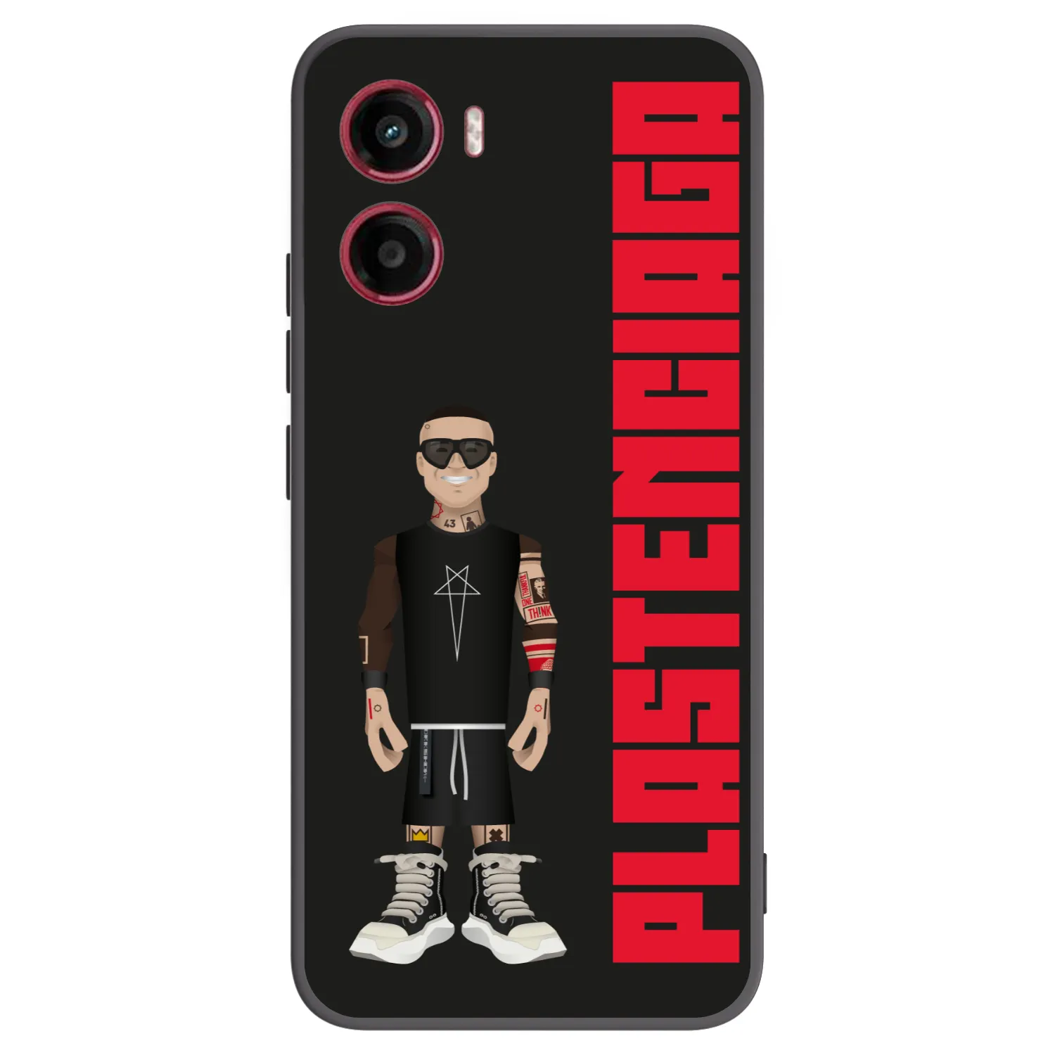 Picasee silikonski črni ovitek za Motorola Moto G05 - Tomáš Rajchl