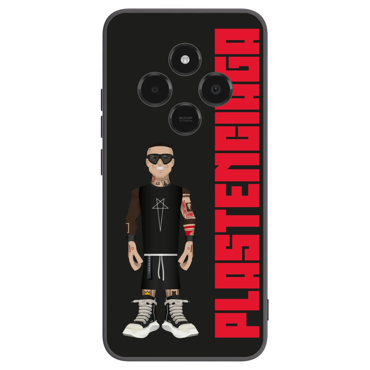 Picasee silikonski črni ovitek za Xiaomi Poco C75 - Tomáš Rajchl