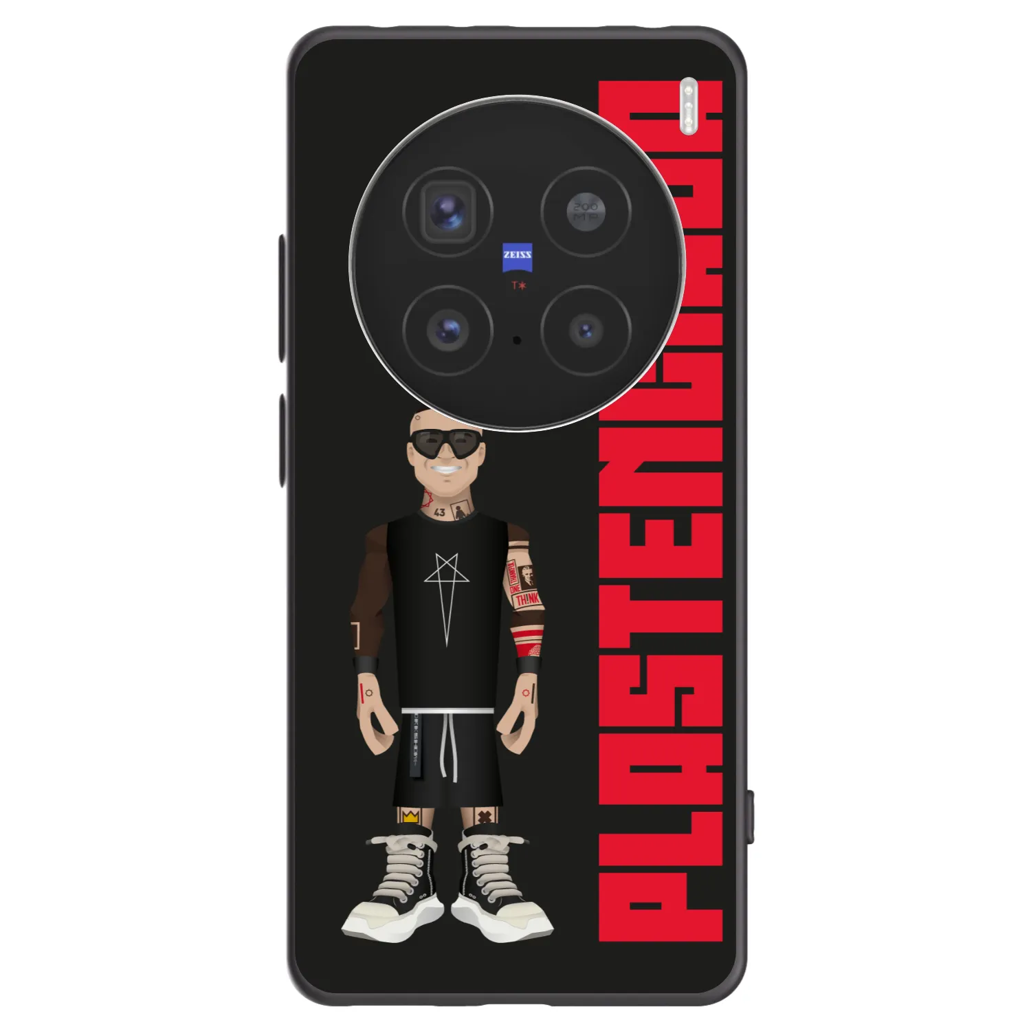 Picasee silikonski črni ovitek za Vivo X200 Pro - Tomáš Rajchl