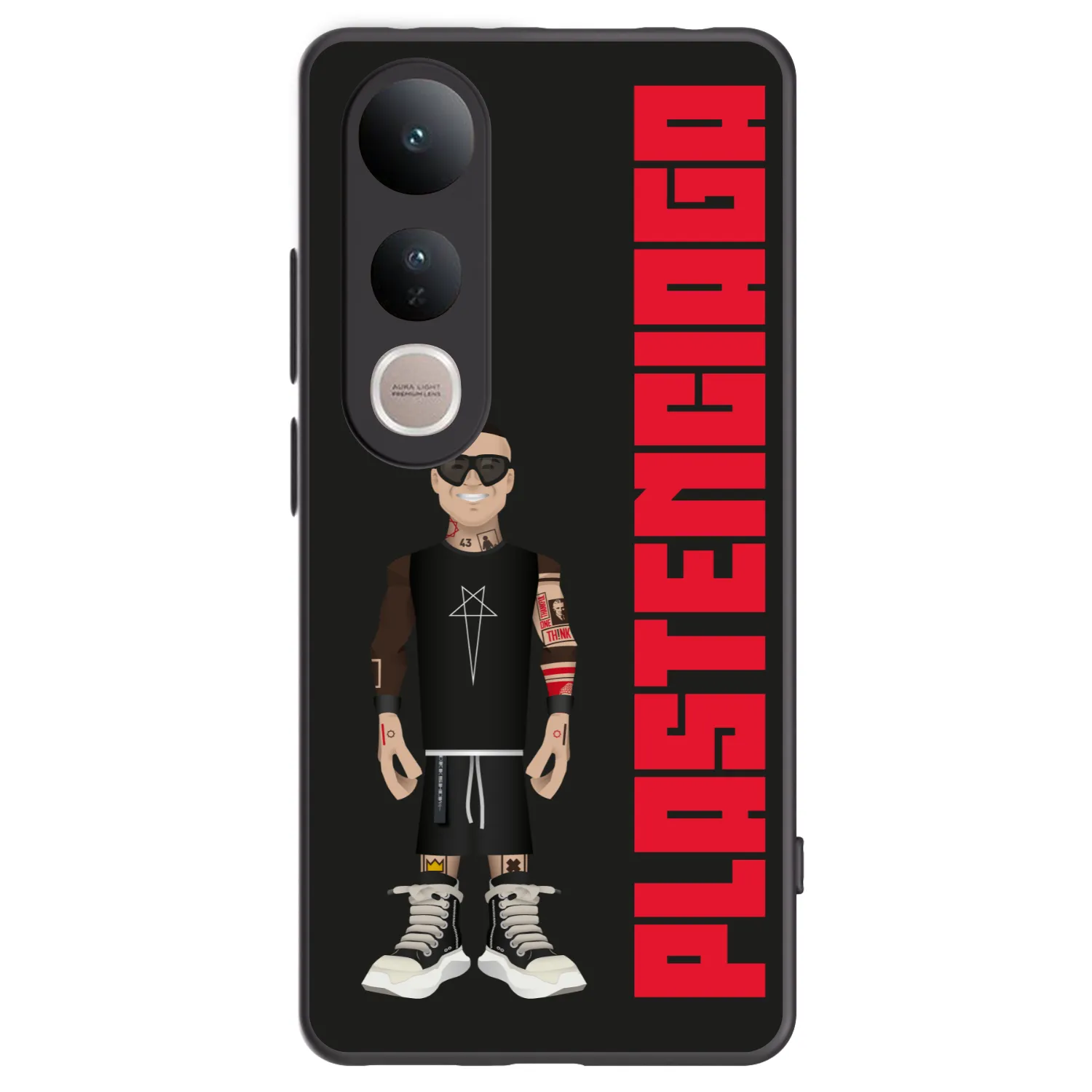 Picasee silikonski črni ovitek za Vivo V50 Lite 5G - Tomáš Rajchl