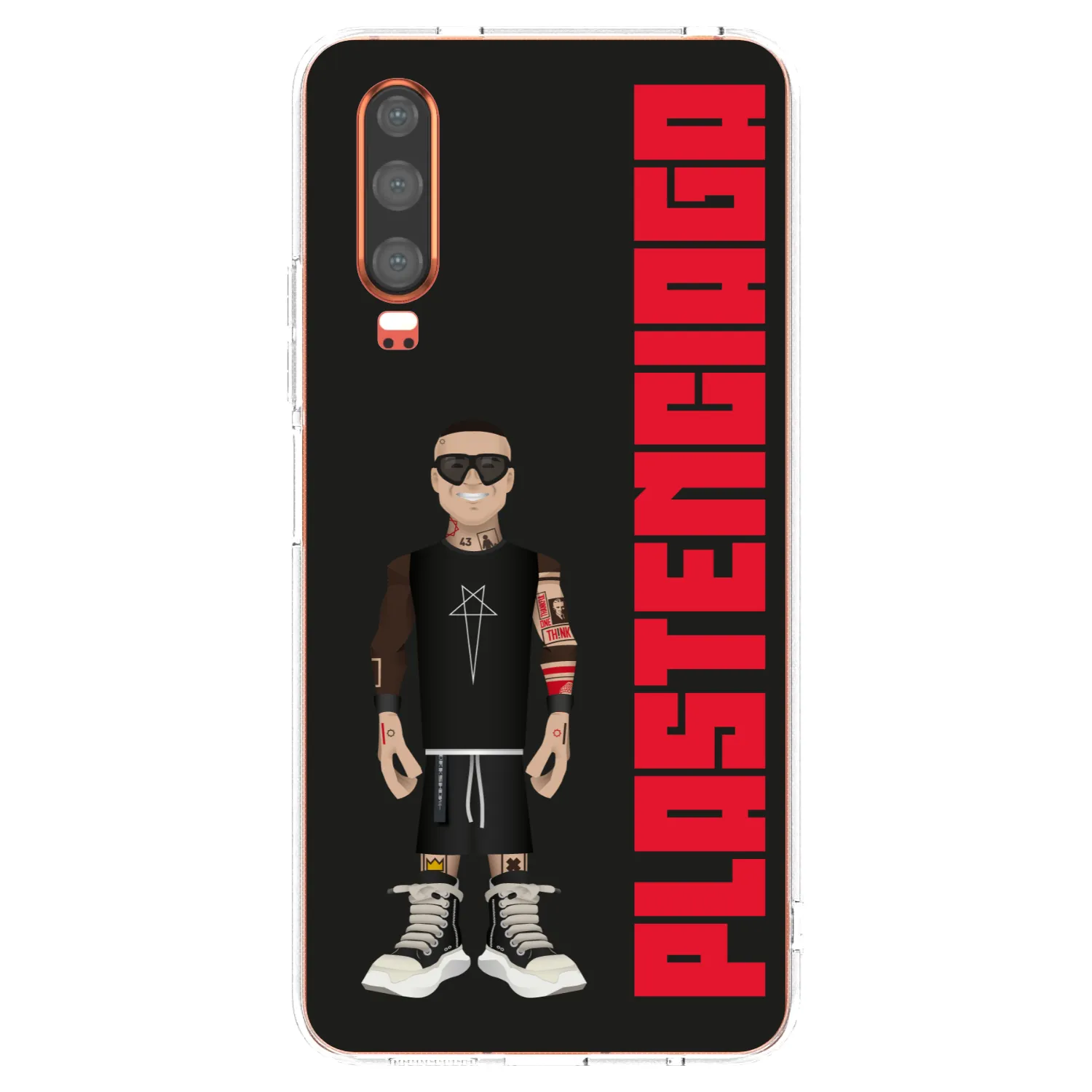 Picasee silikonski prozorni ovitek za Huawei P30 - Tomáš Rajchl