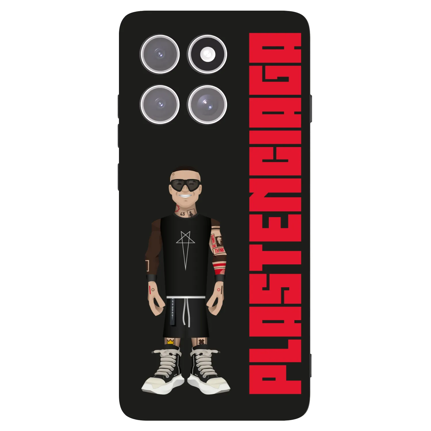 Picasee silikonski črni ovitek za Motorola Edge 60 Pro - Tomáš Rajchl