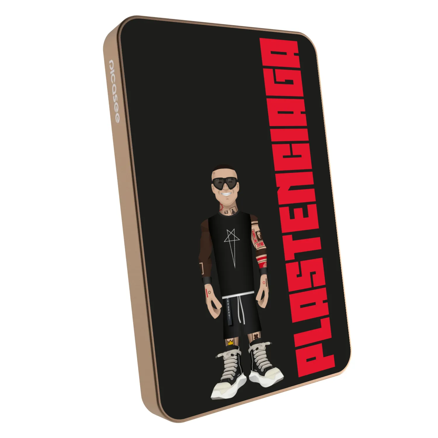 Picasee Prenosna baterija z MagSafe 5 000 mAh Zlati - Tomáš Rajchl