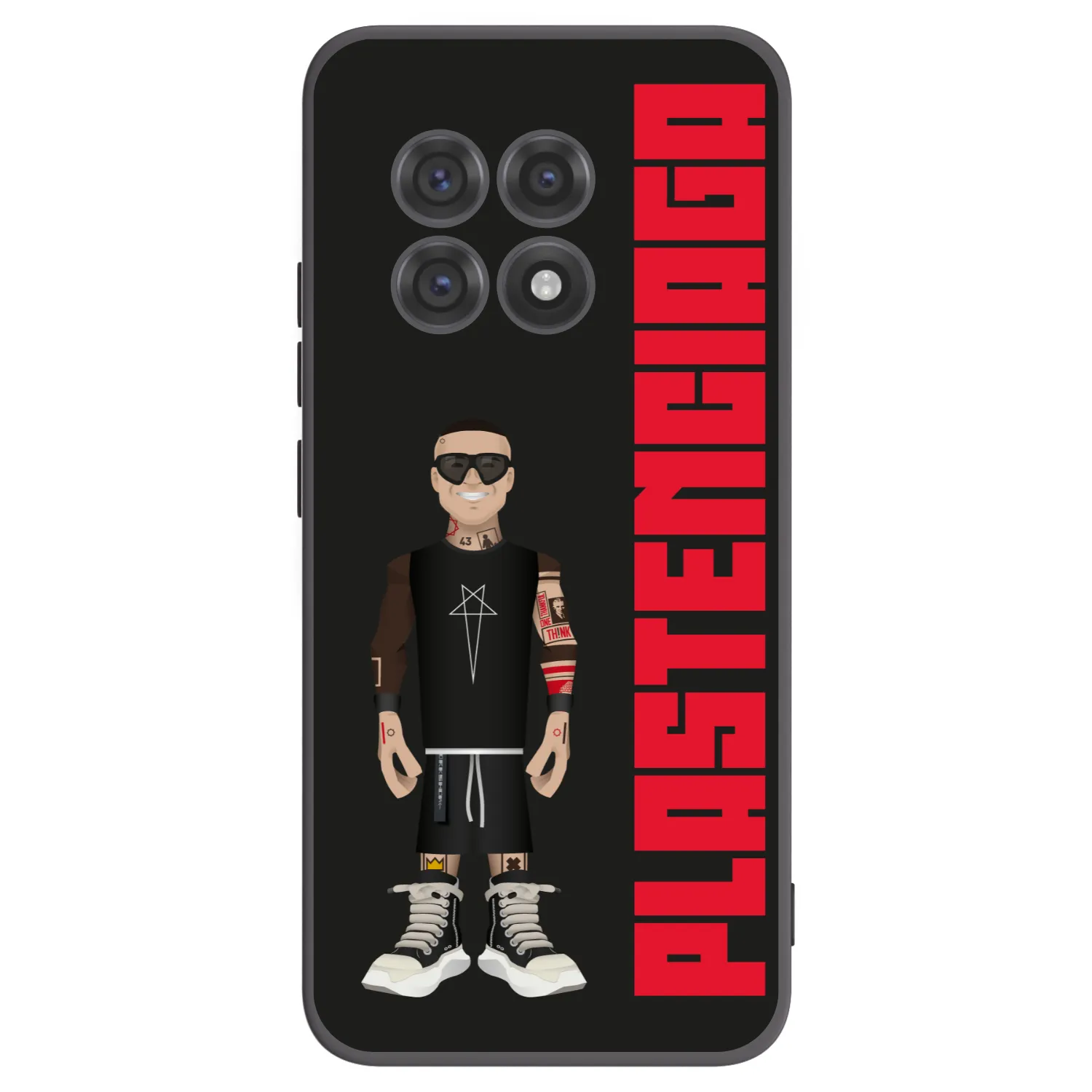 Picasee silikonski črni ovitek za OnePlus 13R 5G - Tomáš Rajchl