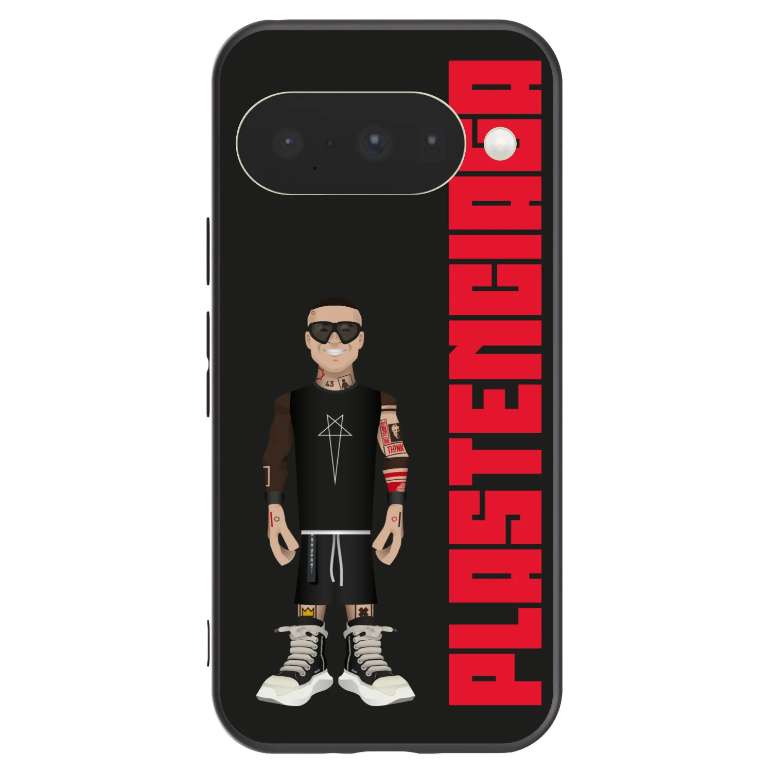 Picasee silikonski črni ovitek za Google Pixel 10 - Tomáš Rajchl