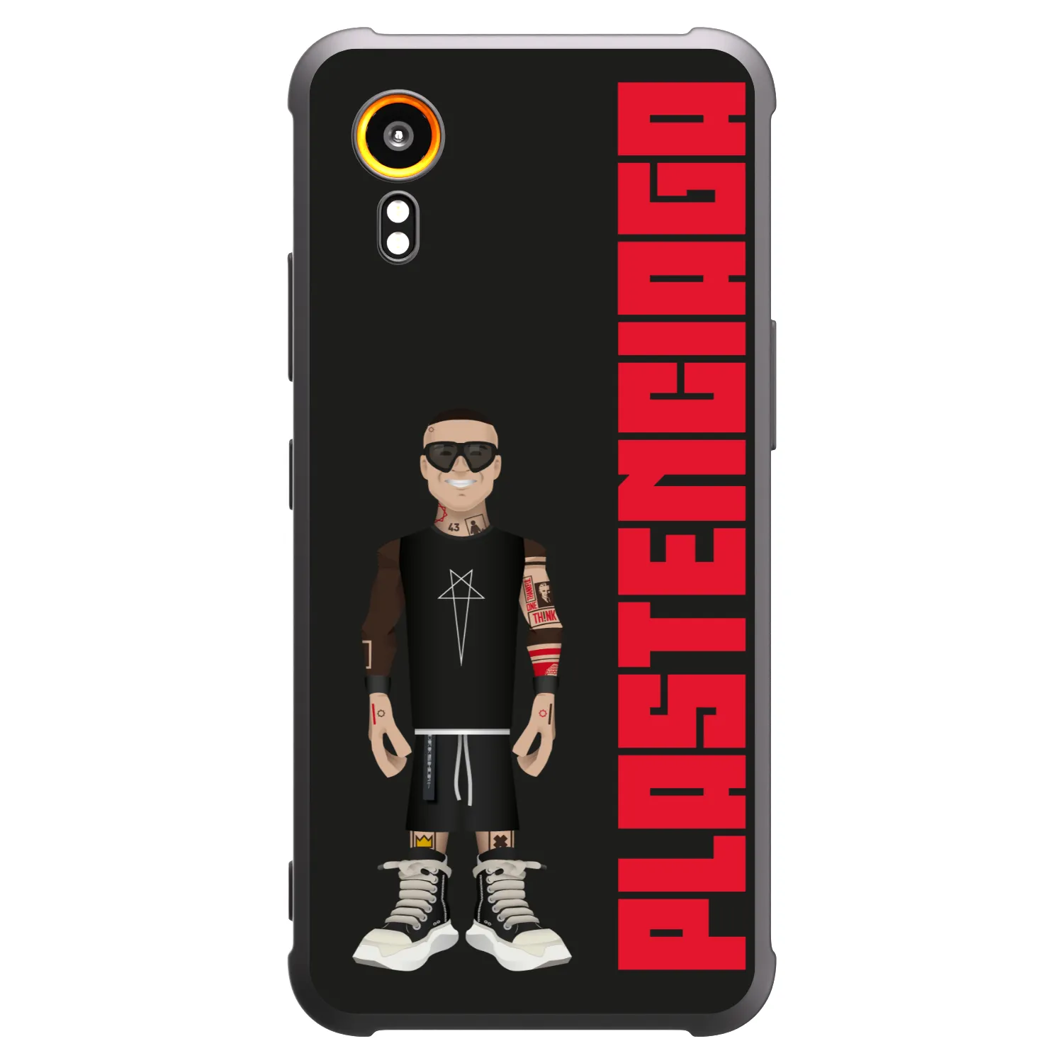 Picasee silikonski črni ovitek za Samsung Galaxy Xcover 7 - Tomáš Rajchl