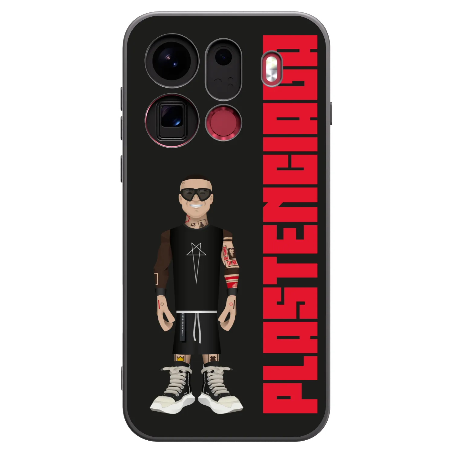 Picasee silikonski črni ovitek za OPPO Find X9 Pro - Tomáš Rajchl