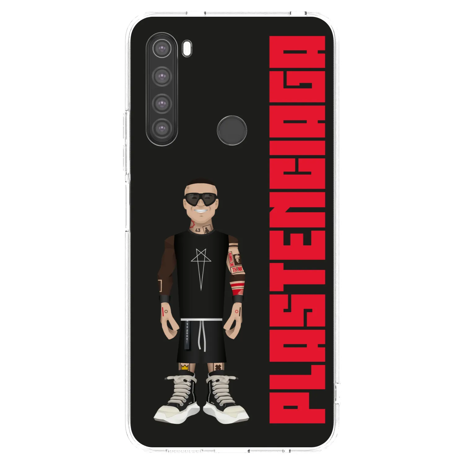 Picasee silikonski prozorni ovitek za Xiaomi Redmi Note 8 - Tomáš Rajchl