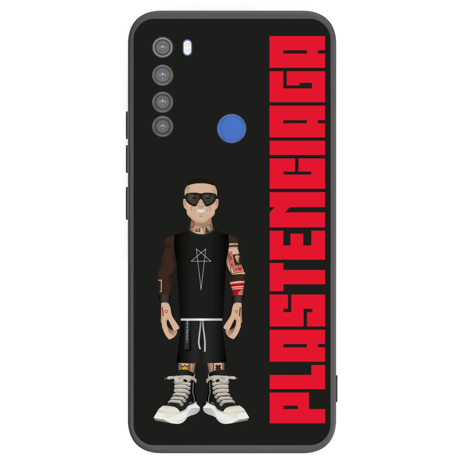 Picasee silikonski črni ovitek za Xiaomi Redmi Note 8T - Tomáš Rajchl