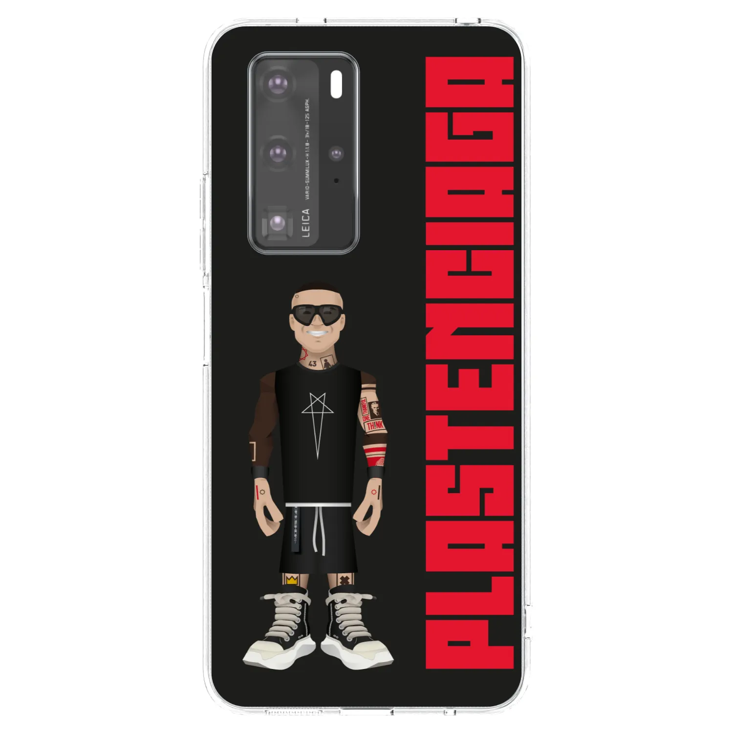 Picasee silikonski prozorni ovitek za Huawei P40 Pro - Tomáš Rajchl