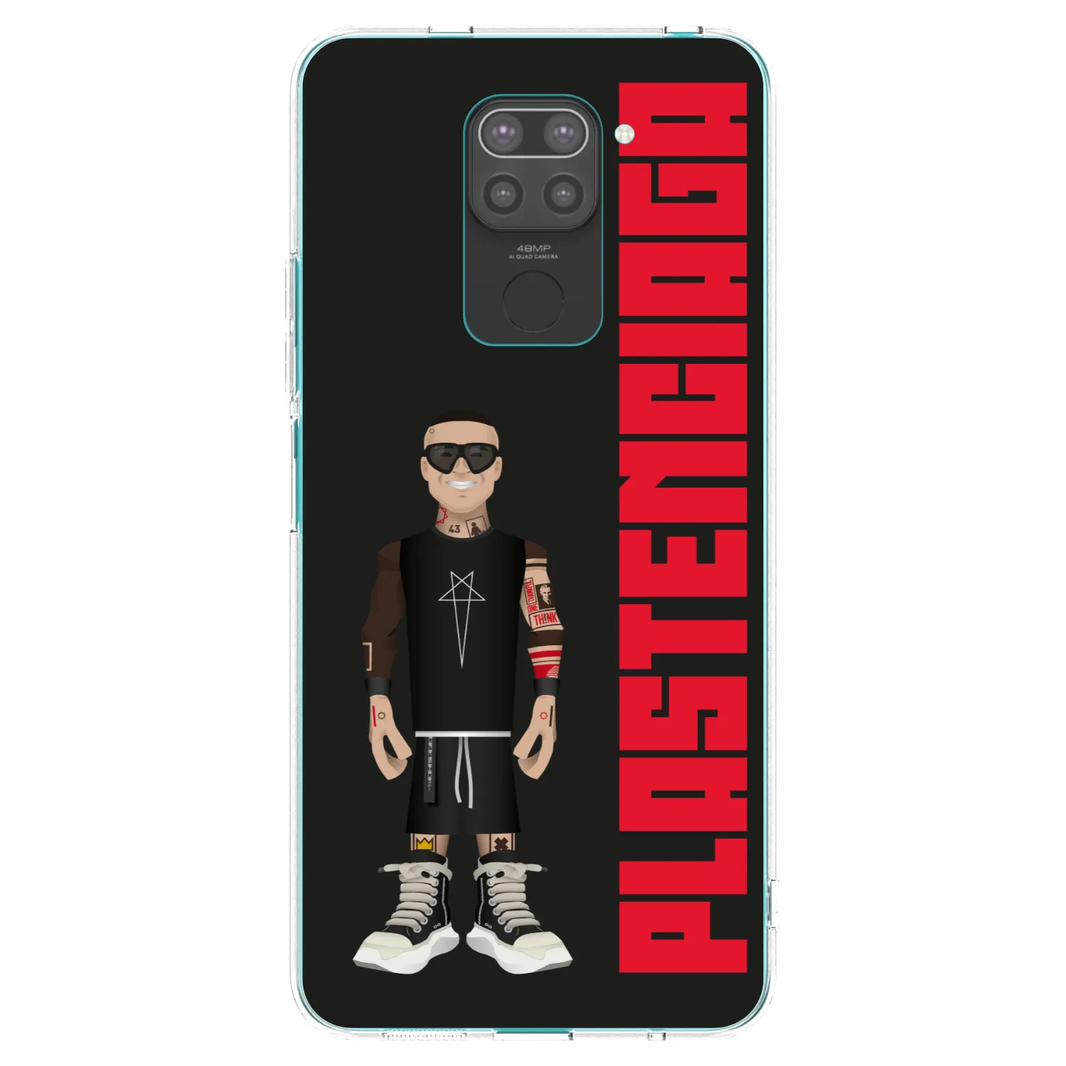 Picasee silikonski črni ovitek za Xiaomi Redmi Note 9 - Tomáš Rajchl