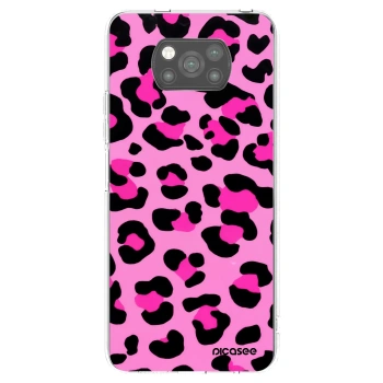 Picasee silikonski črni ovitek za Xiaomi Poco X3 - Pink Tiger