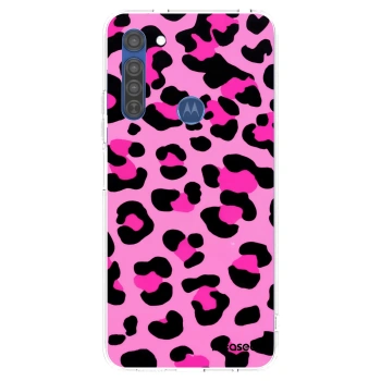 Ovitek za Motorola Moto G8 - Pink Tiger