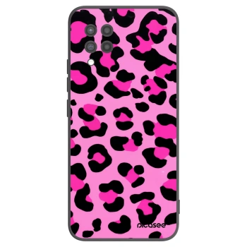 Picasee silikonski črni ovitek za Samsung Galaxy A42 A426B - Pink Tiger