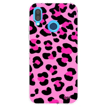 Picasee silikonski prozorni ovitek za Huawei P20 Lite - Pink Tiger