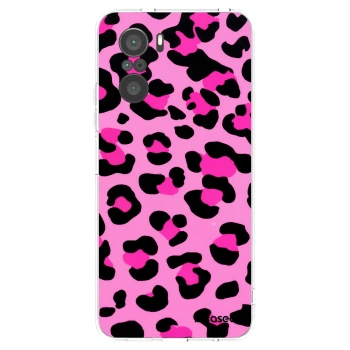 Picasee silikonski prozorni ovitek za Xiaomi Poco F3 - Pink Tiger