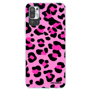 Picasee silikonski prozorni ovitek za Xiaomi Redmi Note 10 5G - Pink Tiger