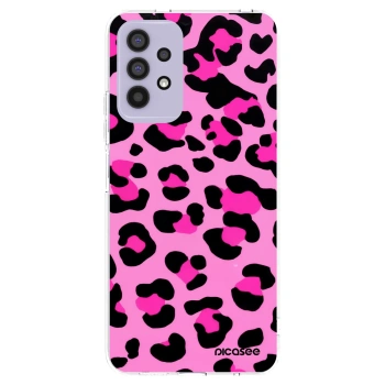 Picasee silikonski prozorni ovitek za Samsung Galaxy A32 4G SM-A325F - Pink Tiger