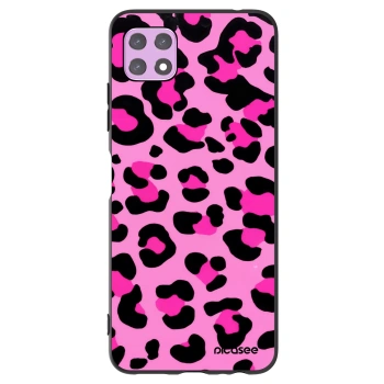 Picasee silikonski črni ovitek za Samsung Galaxy A22 A226B 5G - Pink Tiger