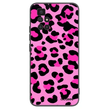 Picasee silikonski črni ovitek za Xiaomi Redmi 10 - Pink Tiger