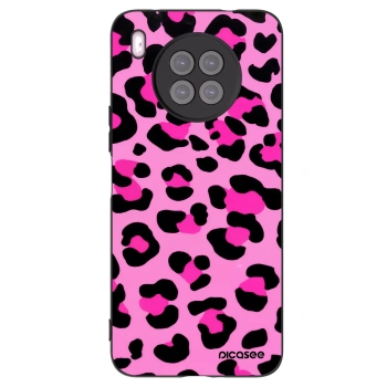 Picasee silikonski črni ovitek za Huawei Nova 8i - Pink Tiger