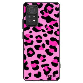 Picasee silikonski črni ovitek za Xiaomi Redmi Note 11 Pro 5G - Pink Tiger