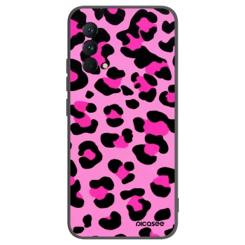 Picasee silikonski črni ovitek za Realme GT Master Edition 5G - Pink Tiger