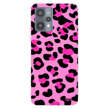 Picasee silikonski prozorni ovitek za Realme 9 Pro 5G - Pink Tiger