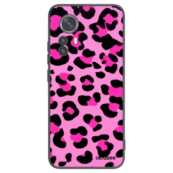Picasee silikonski črni ovitek za Xiaomi 12 Pro - Pink Tiger