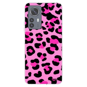 Picasee silikonski prozorni ovitek za Xiaomi 12 Pro - Pink Tiger