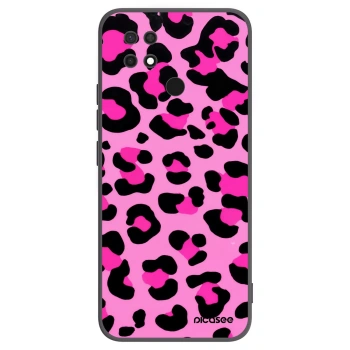 Picasee silikonski črni ovitek za Xiaomi Redmi 10C - Pink Tiger