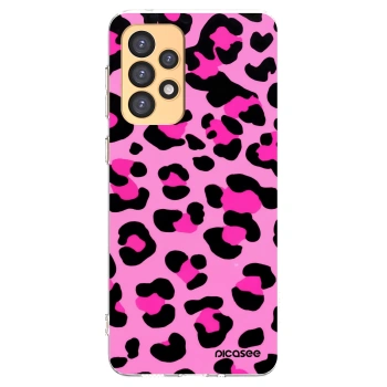 Picasee silikonski prozorni ovitek za Samsung Galaxy A33 5G A336 - Pink Tiger