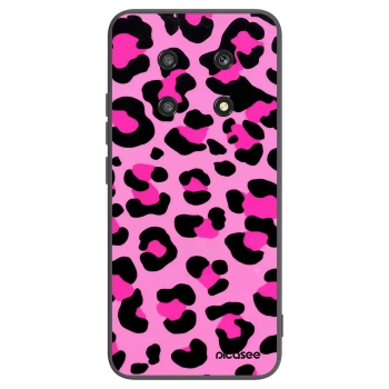 Picasee silikonski črni ovitek za Honor Magic4 Lite 5G - Pink Tiger
