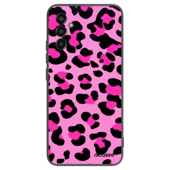 Picasee silikonski črni ovitek za Samsung Galaxy M13 M135F - Pink Tiger