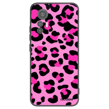 Picasee silikonski črni ovitek za Xiaomi 12 Lite - Pink Tiger