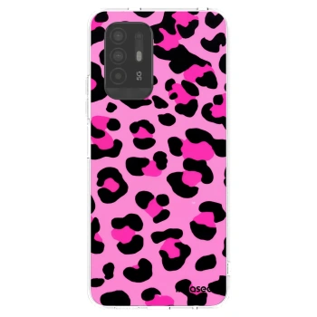 Picasee silikonski prozorni ovitek za OPPO A94 5G - Pink Tiger