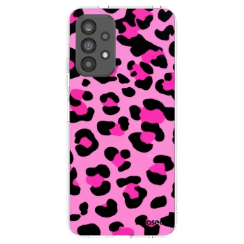 Picasee silikonski prozorni ovitek za Samsung Galaxy A73 5G - Pink Tiger