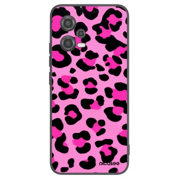 Picasee silikonski črni ovitek za Xiaomi Poco X5 - Pink Tiger