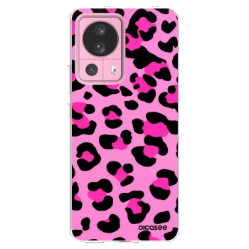 Picasee silikonski prozorni ovitek za Xiaomi 13 Lite - Pink Tiger