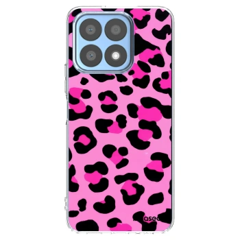 Picasee silikonski prozorni ovitek za Honor X8a - Pink Tiger